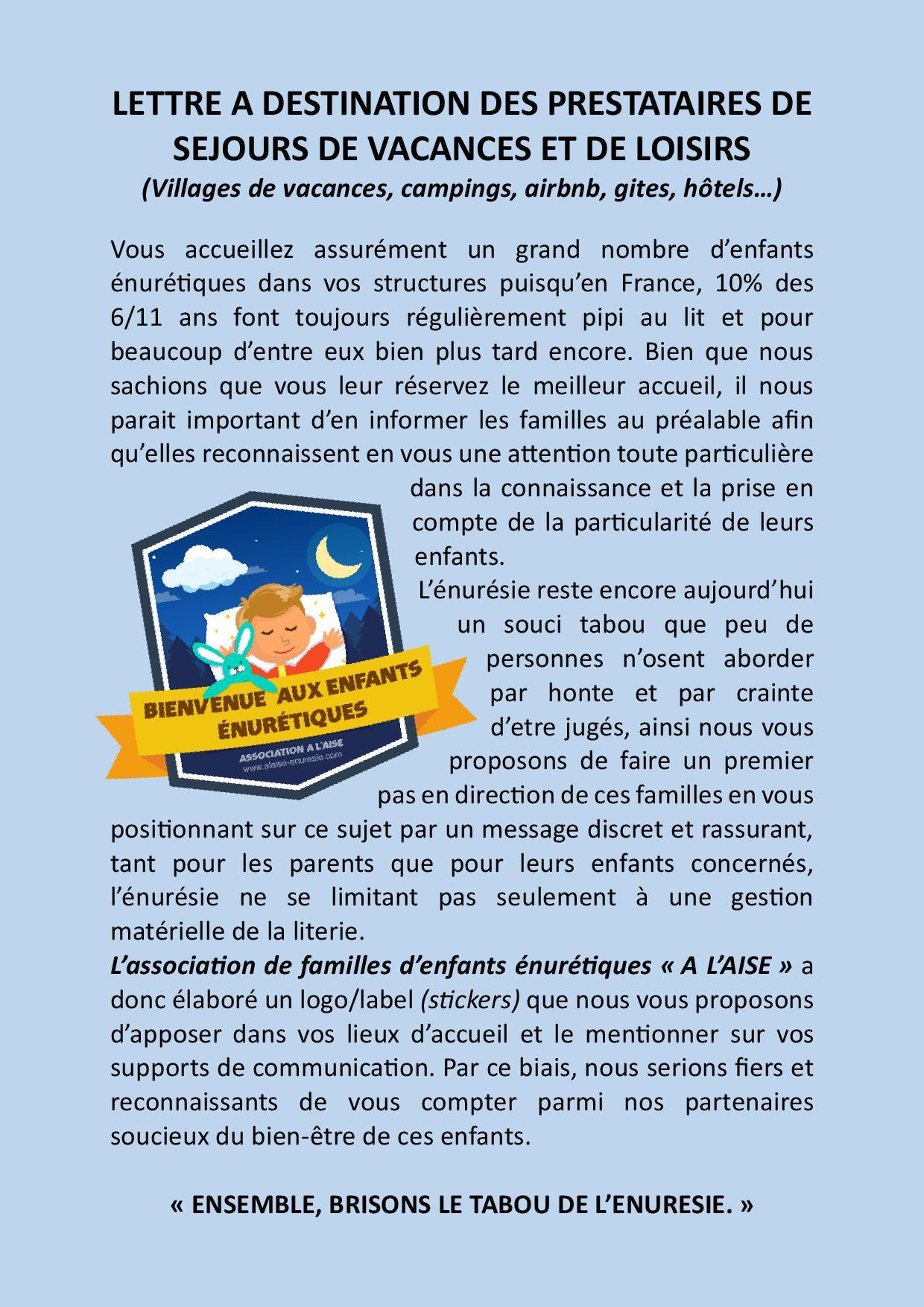Lettre a destination des prestataires de sejours de vacances et de loisirs page 001 1